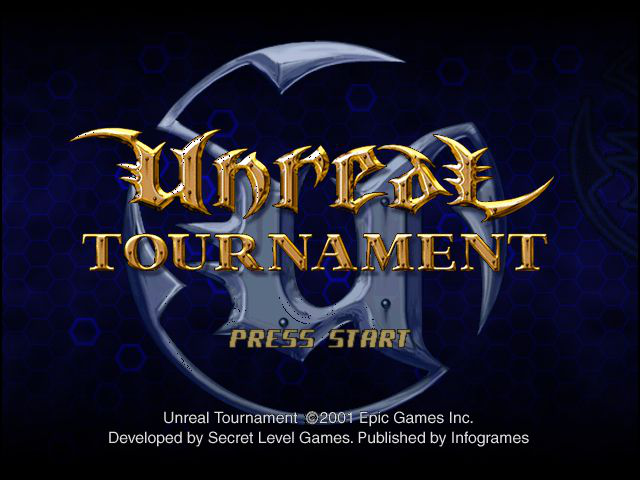 Unreal Tournament Title Screen
